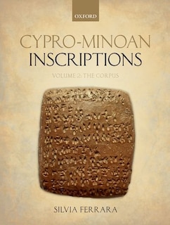 Front cover_Cypro-Minoan Inscriptions