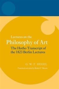 Front cover_Hegel: Lectures on the Philosophy of Art