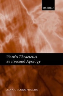 Front cover_Plato's Theaetetus as a Second Apology