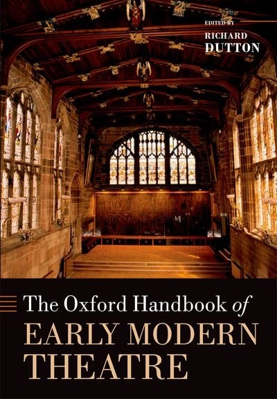 Couverture_The Oxford Handbook of Early Modern Theatre