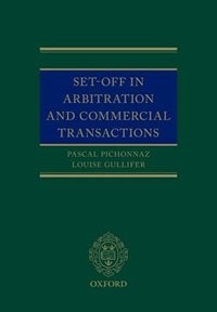 Couverture_Set-Off in Arbitration and Commercial Transactions