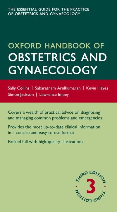 Couverture_Oxford Handbook of Obstetrics and Gynaecology