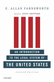 Front cover_An Introduction to the Legal System of the United States