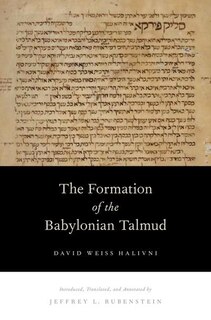 Front cover_The Formation of the Babylonian Talmud