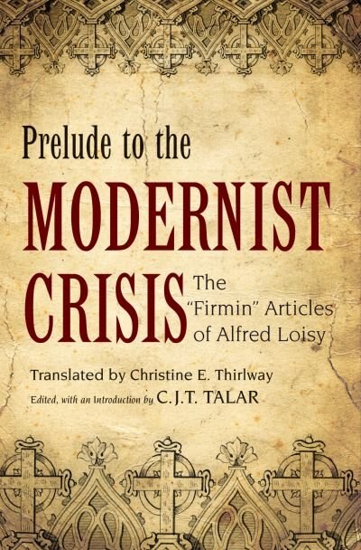 Front cover_Prelude to the Modernist Crisis