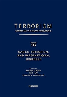 Couverture_Terrorism: Commentary On Security Documents Volume 115