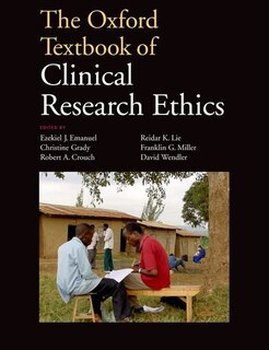 Couverture_The Oxford Textbook of Clinical Research Ethics