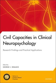 Front cover_Civil Capacities in Clinical Neuropsychology