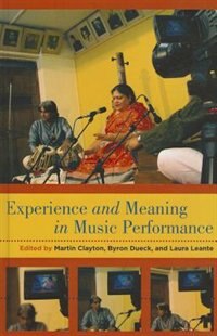 Couverture_Experience and Meaning in Music Performance