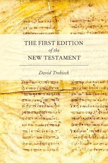 Couverture_The First Edition of the New Testament