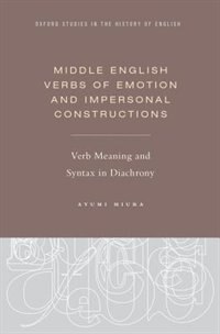 Couverture_Middle English Verbs of Emotion and Impersonal Constructions