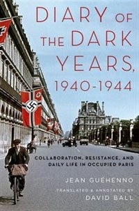 Couverture_Diary of the Dark Years, 1940-1944