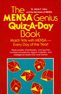 Front cover_The Mensa Genius Quiz-a-day Book