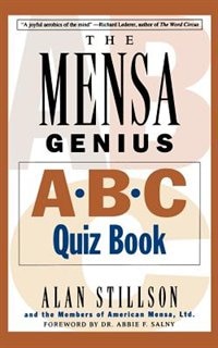 Front cover_Mensa Genius A-B-C Quiz Book