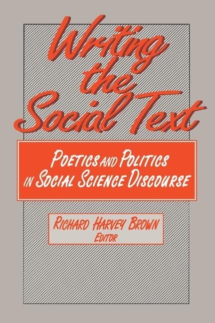 Couverture_Writing the Social Text