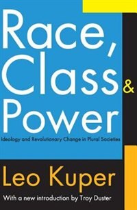 Front cover_Race, Class, And Power