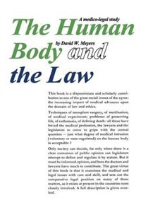 Front cover_Human Body and the Law