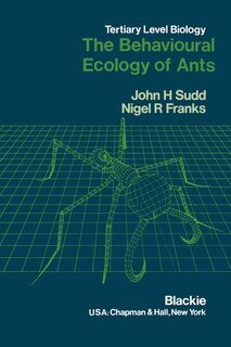 Couverture_The Behavioural Ecology of Ants