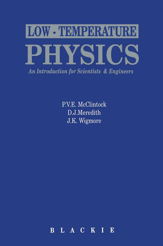 Front cover_Low Temperature Physics