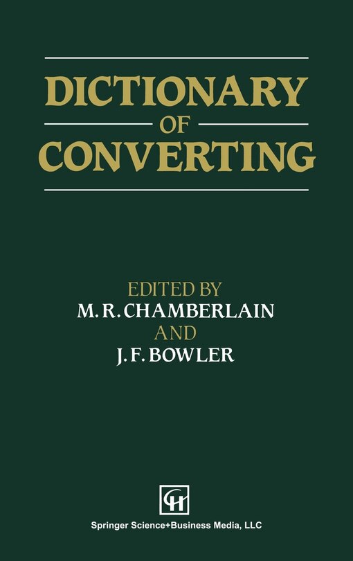 Front cover_Dictionary of Converting