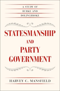 Front cover_Statesmanship And Party Government