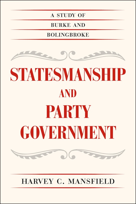 Front cover_Statesmanship And Party Government