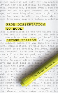 Front cover_From Dissertation To Book, Second Edition