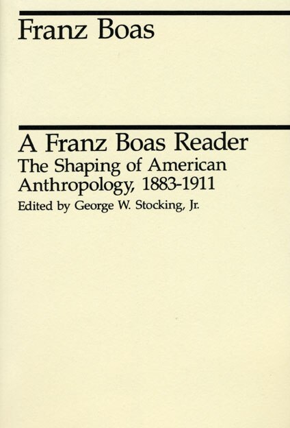 Front cover_A Franz Boas Reader