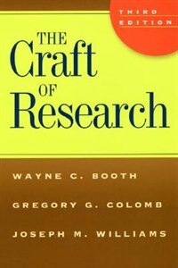 Front cover_The Craft of Research, Third Edition