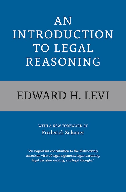 An Introduction to Legal Reasoning