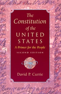 Front cover_The Constitution of the United States