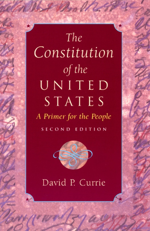 Front cover_The Constitution of the United States