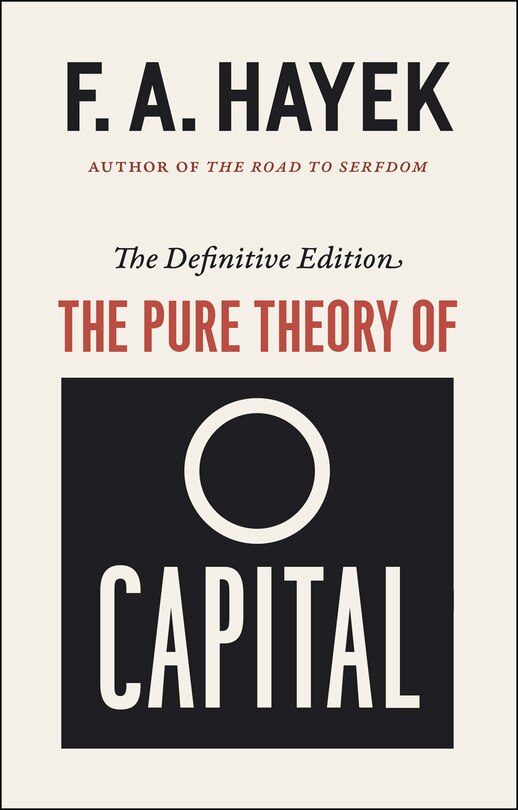 Front cover_The Pure Theory of Capital
