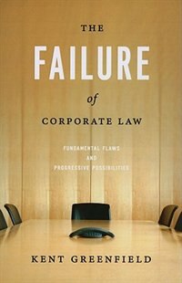 Front cover_The Failure of Corporate Law