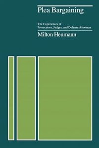 Front cover_Plea Bargaining