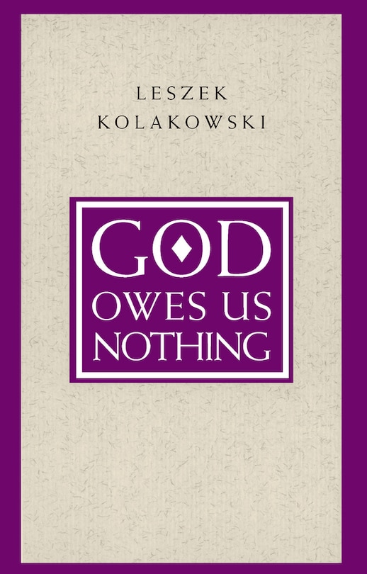 Front cover_God Owes Us Nothing