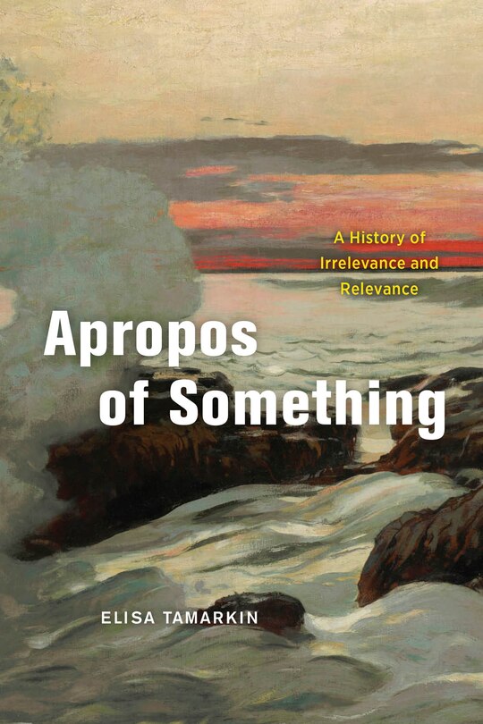 Front cover_Apropos Of Something