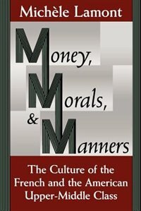 Front cover_Money, Morals, And Manners