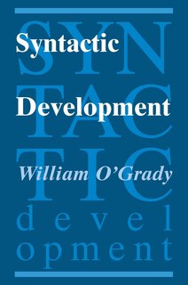 Couverture_Syntactic Development