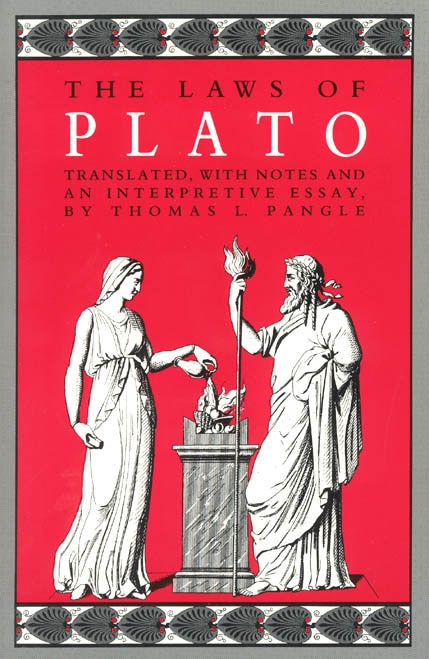 Front cover_The Laws of Plato