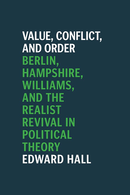 Front cover_Value, Conflict, And Order