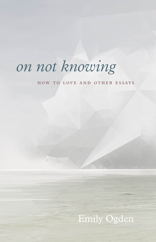 Couverture_On Not Knowing