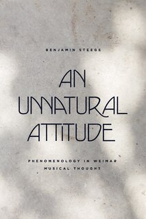 Front cover_An Unnatural Attitude