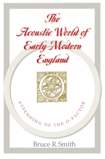 Front cover_The Acoustic World of Early Modern England