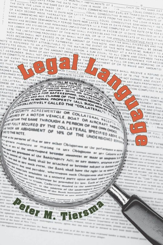 Front cover_Legal Language