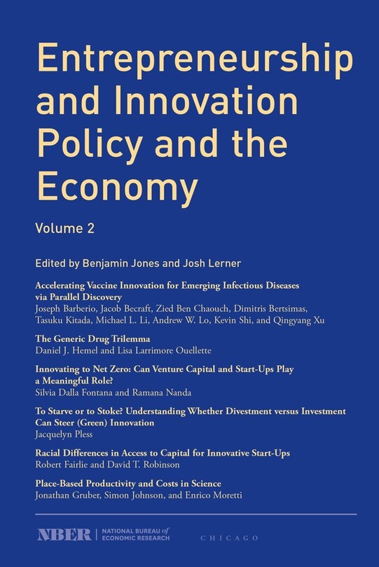 Front cover_Entrepreneurship and Innovation Policy and the Economy