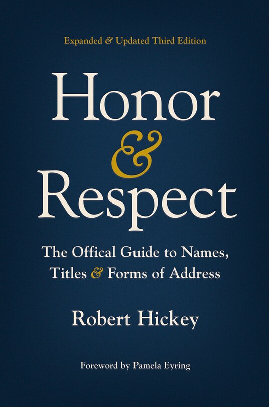 Couverture_Honor and Respect