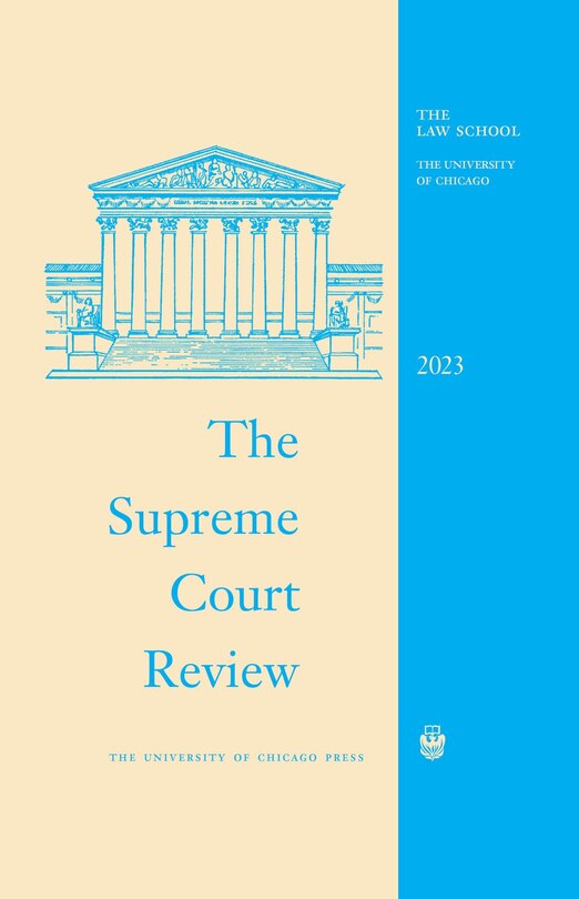 Couverture_The Supreme Court Review, 2023