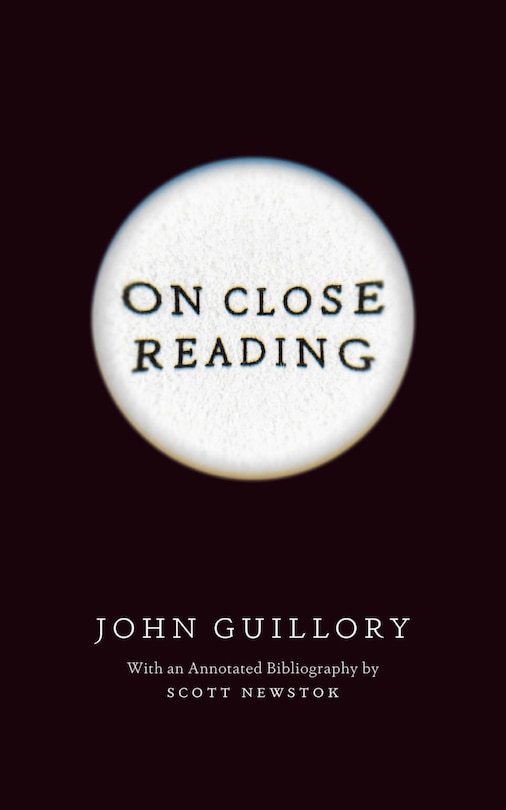 Front cover_On Close Reading