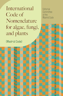 Front cover_The International Code of Nomenclature for Algae, Fungi, and Plants